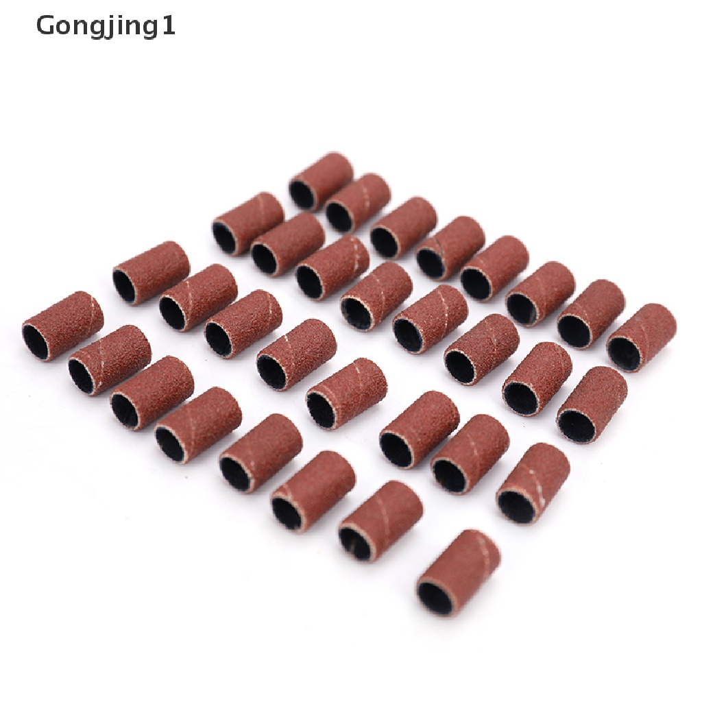 Gongjing1 100Pcs / Set Amplas Untuk Mesin Bor Kuku Bits