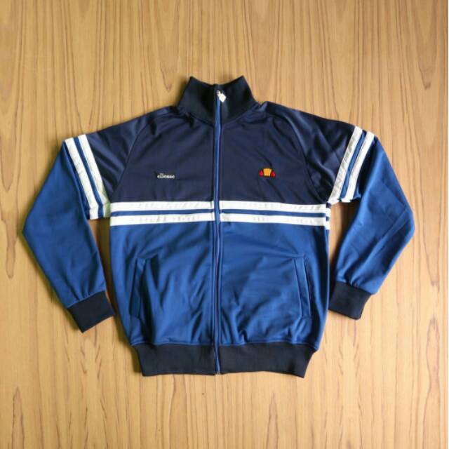 Jaket tracktop ellesse rimini biru