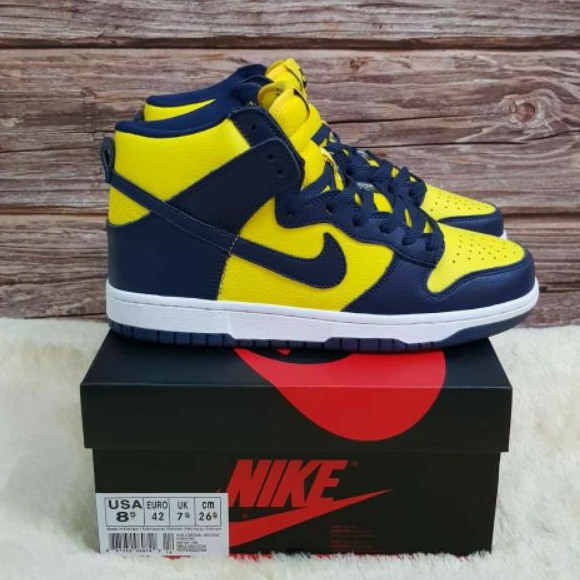 sb dunk high michigan