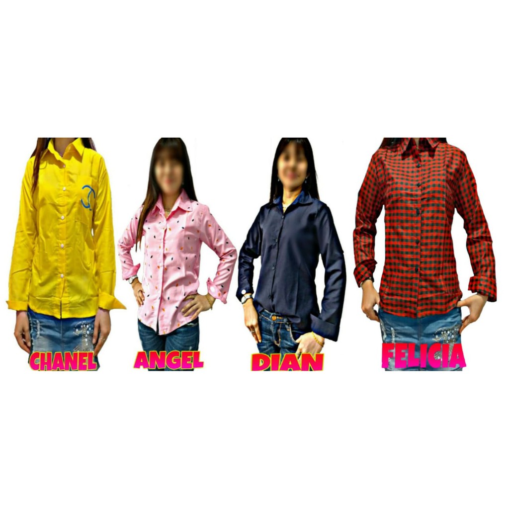 PAKAIAN WANITA / ATASAN WANITA KEMEJA