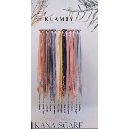 SALE wearing klamby /kana scarf caramel