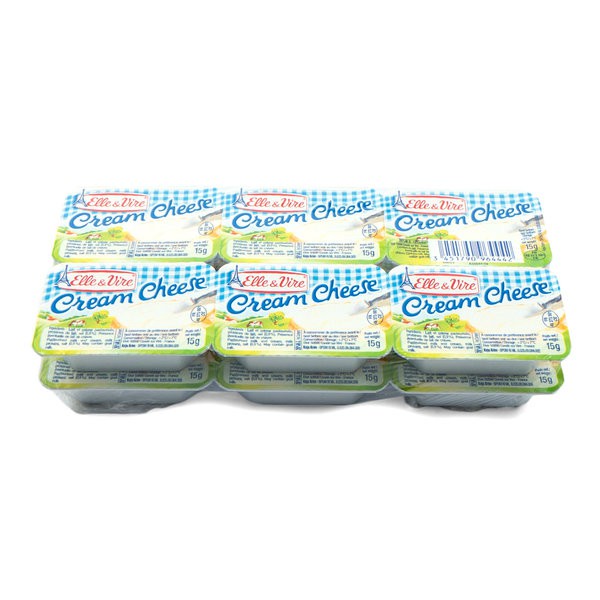

Elle Cream Cheese 12 x 15 gr - Elle & Vire