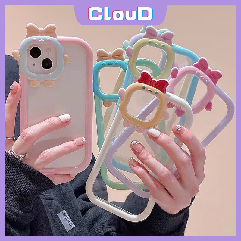 Soft Case TPU Motif Kartun Monster Kecil 3D Warna Permen Untuk IPhone 14 Pro Max 14 Plus 14 Pro Max 11 XR 7plus 8plus 13 X