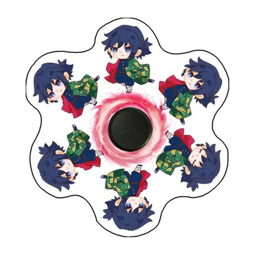 Agustina Fidget Spinner Mainan Klasik Mainan Lucu Kamado Tanjirou Bearing Mute Hand Spinner Kamado Nezuko Luffy Running Fidget