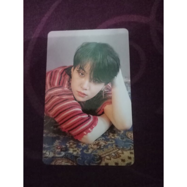 photocard BTS Suga tear o
