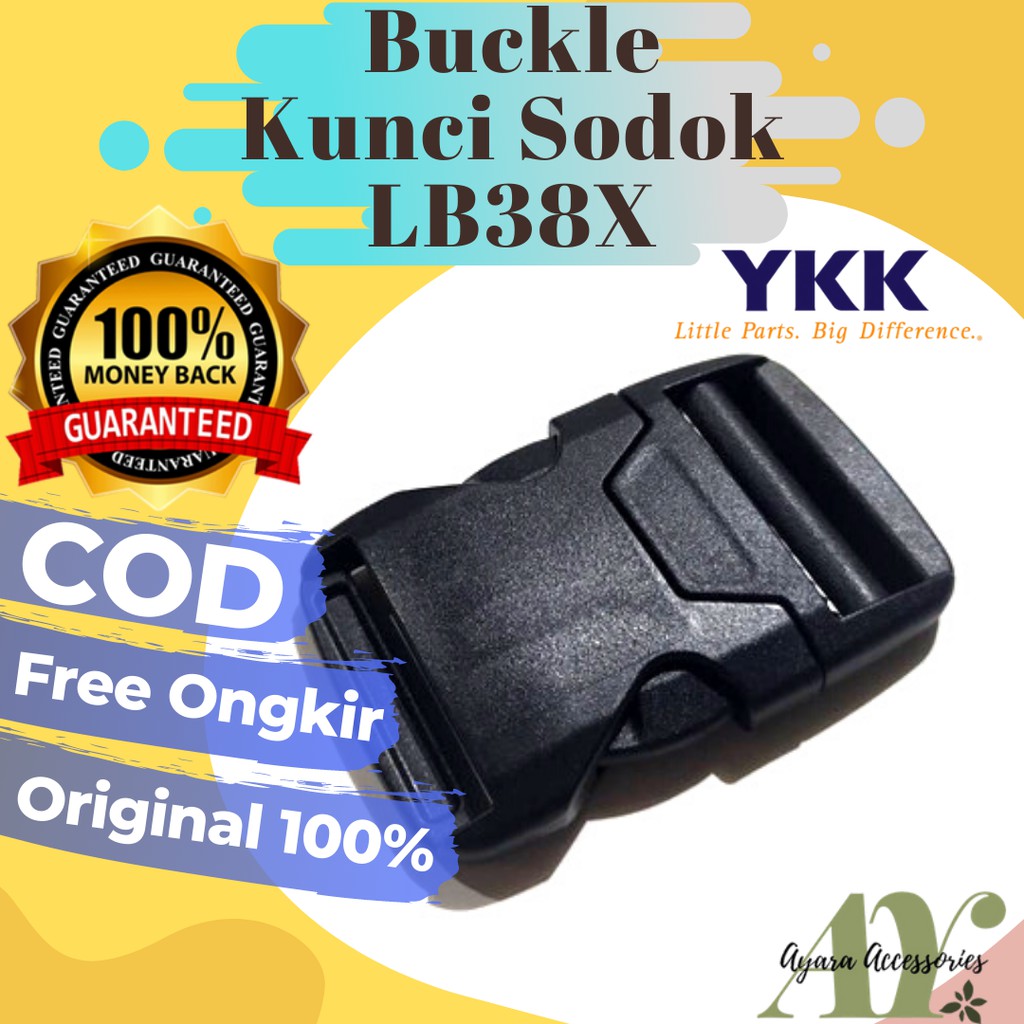 BUCKLE KUNCI SODOK YKK LB38X