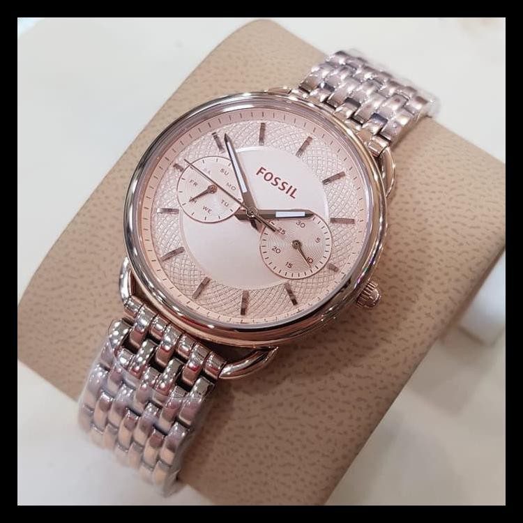 100%TERLARIS JAM TANGAN WANITA FOSSIL ES3713 / ARLOJI FOSSIL RANTAI WANITA ORIGINAL 100%TERLARIS