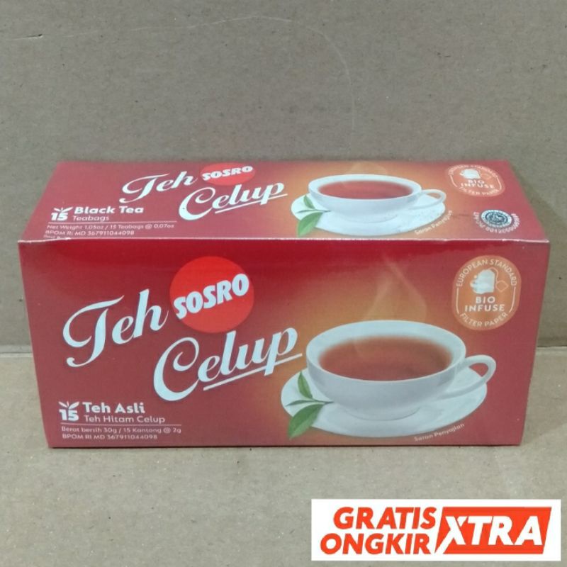 

SOSRO TEH CELUP ISI 15PCS