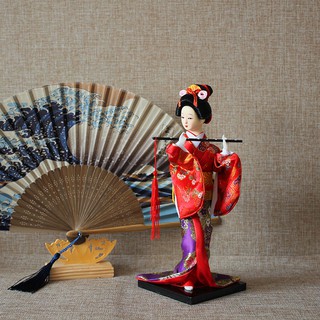 Boneka Pria Jepang  Geisha Kimono Untuk Dekorasi  Rumah  