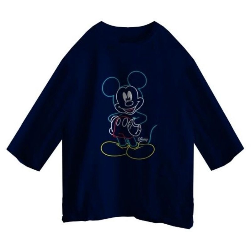 Kaos Oversize MickeyMouse Navy