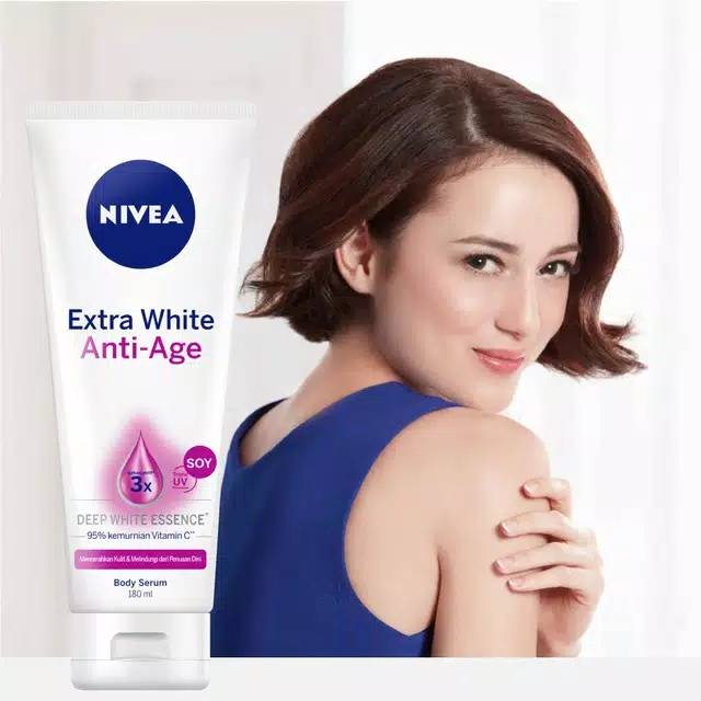 NIVEA Body Serum Extra White Anti Age 180 ml