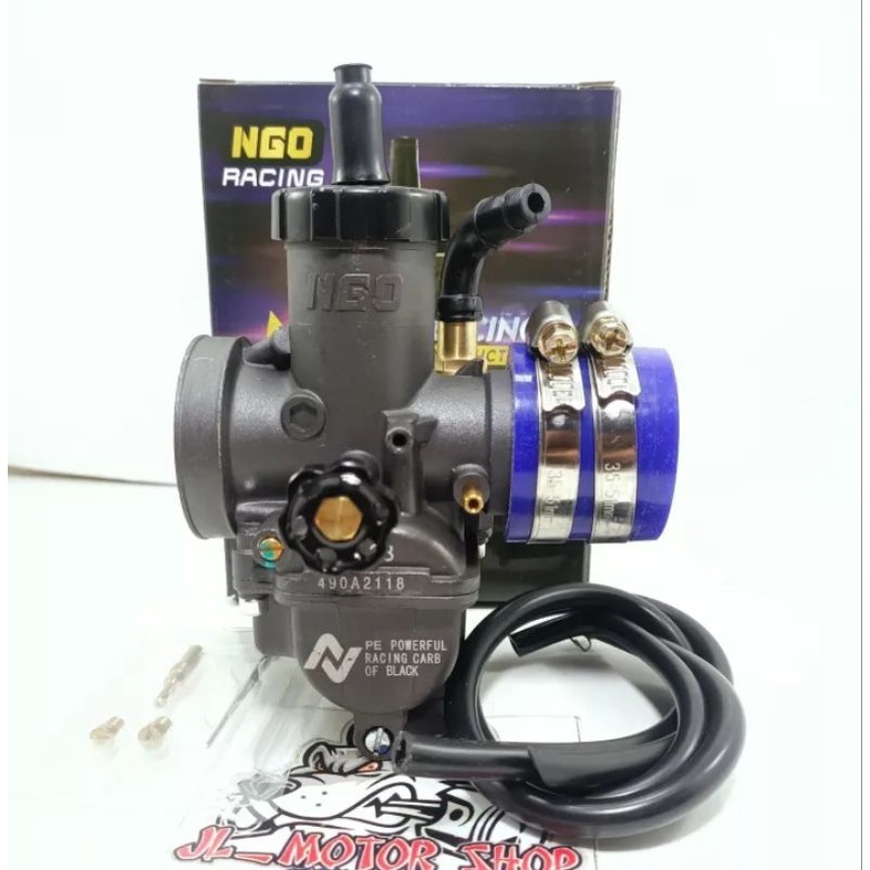 Karbu Karburator PE 28 30 NGO RACING Plus Gas Spontan - Carburetor Karburator PE PWK NGO RACING 28 30