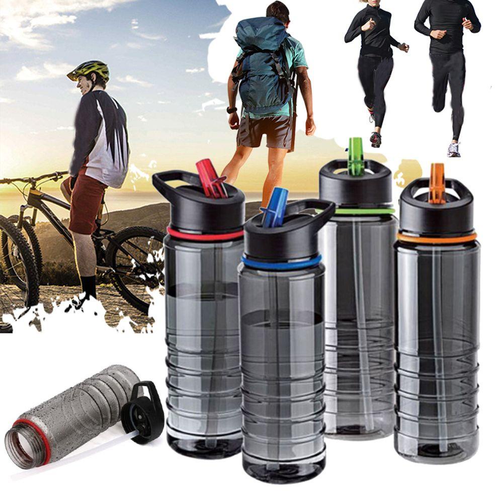Populer Botol Air Sepeda Portable Anti Bocor Outdoor Sport Water Minum Hiking Camping Sepeda Cangkir