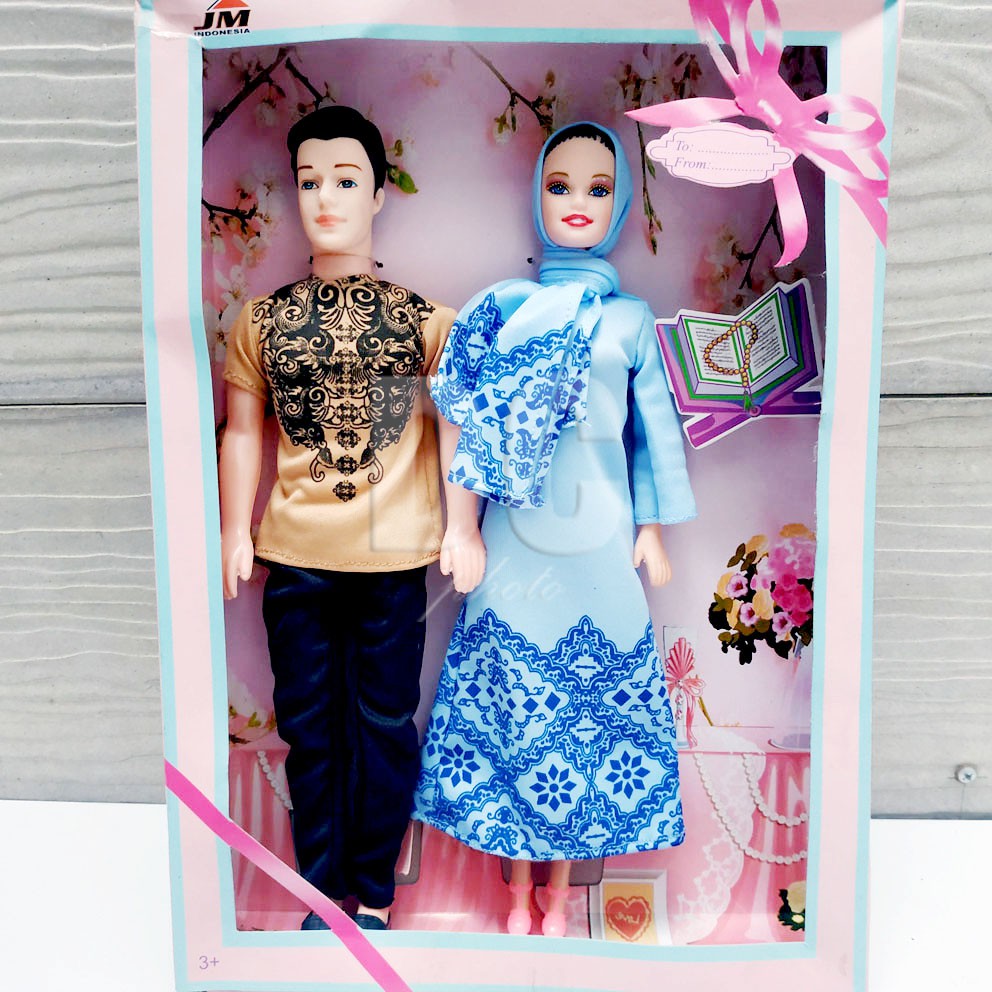 Boneka Berbie Sweet Days Hijab Couple