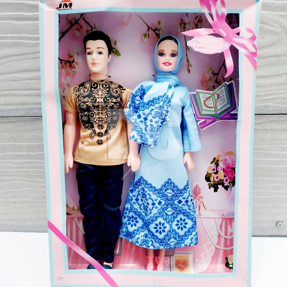 Boneka Berbie Sweet Days Hijab Couple