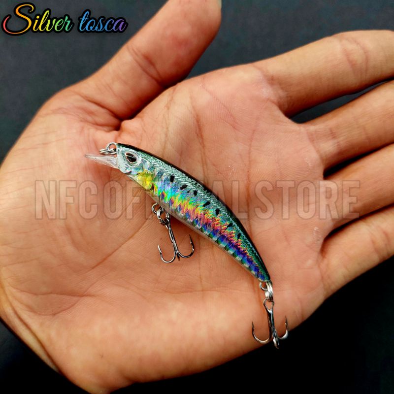 Lure minnow sinking 6,5 cm 6,5 gram Best killer action Rekomendasi untuk ultralight casting