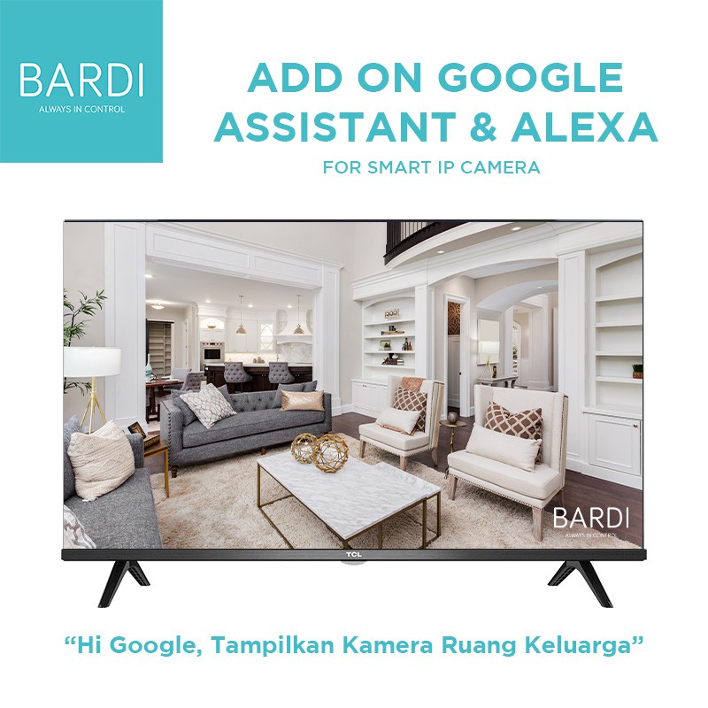 Add On Google Assistant &amp; Alexa untuk IP Camera (Untuk 1 unit Camera)