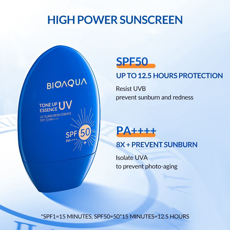 BIOAQUA UV Sunscreen Essence SPF 50 Tone Up Cream