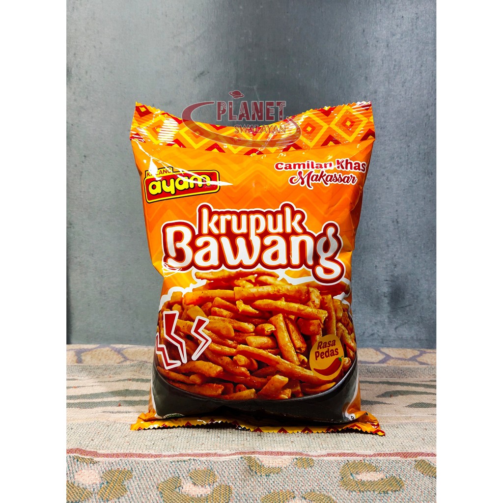 

KACANG AYAM KRUPUK BAWANG RASA PEDAS