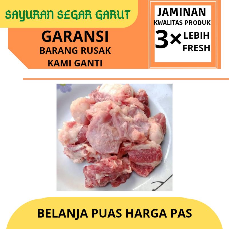 

Tetelan Sapi Super Segar Fresh 500gr by Sayuran Segar Garut