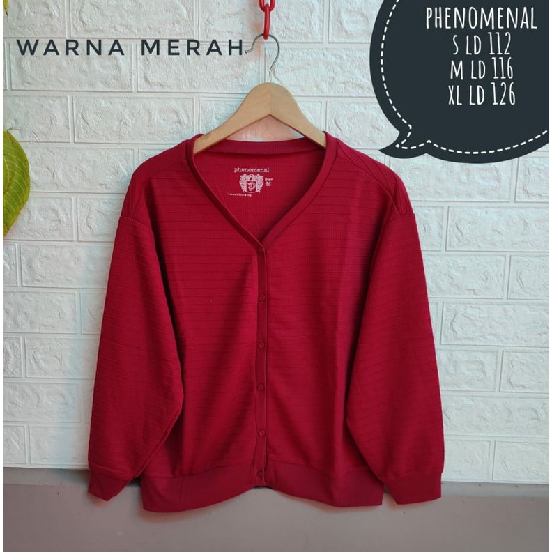 READY CARDI RAJUT JUMBO PHENOMENAL ORI BRAND MATAHARI LD BESAR OVERSIZE