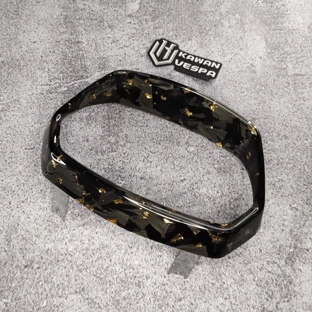 List Headlamp Vespa Sprint Carbon Forged Gold