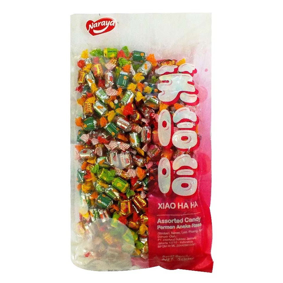 

Permen Naraya Xiao Ha Ha Assorted Candy Permen Aneka Rasa 500gr