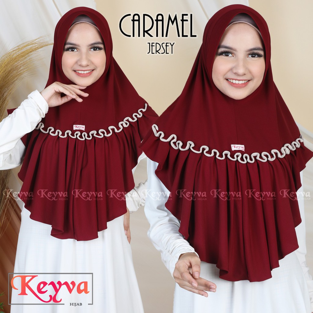 Hijab Instant Caramel ORI Keyva Hijab
