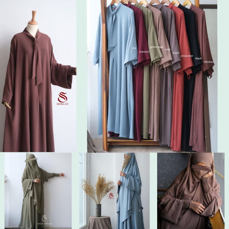 TASNEEM set Gamis & French Khimar by SIDRA