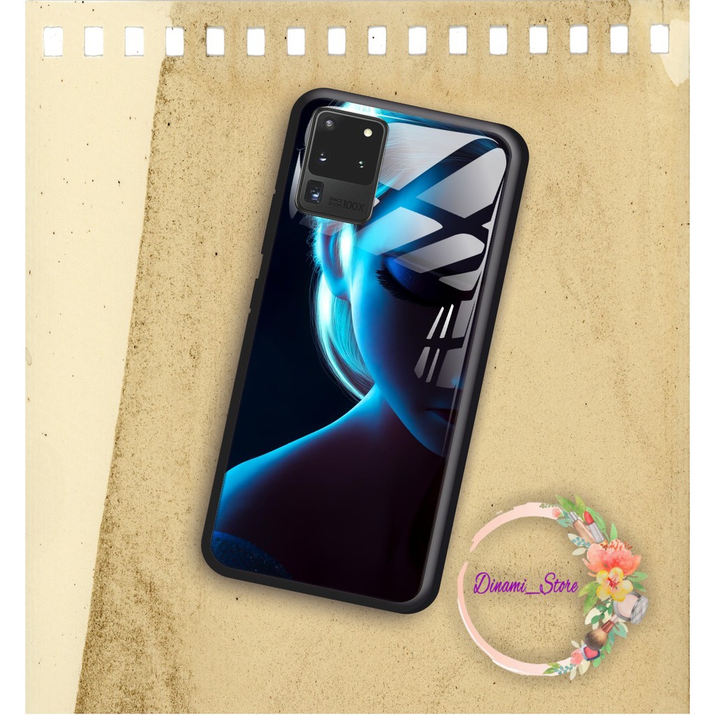 back case glass FROZEN  oppo vivo samsung iphone realme all type DST1264