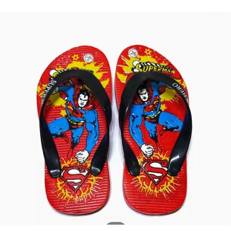 JB Sandal Karakter Anak Superman