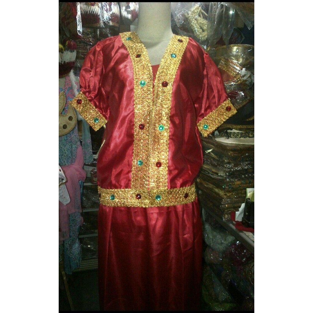 baju adat Sulawesi/ baju tokko manten smp