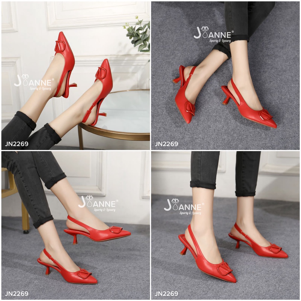 JOANNE Slingback High Heels Shoes #JN2269 ORIGINAL