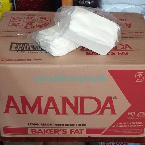 

Amanda Putih Bakers Fat 250gr Mentega Putih Lemak Reroti Baker's Fat