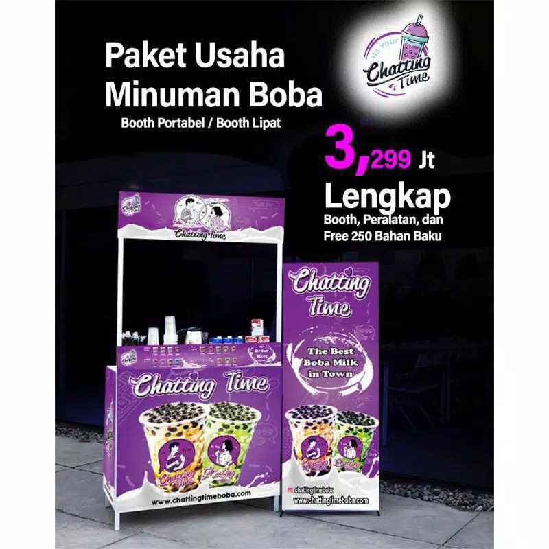 

Paket usaha minuman boba