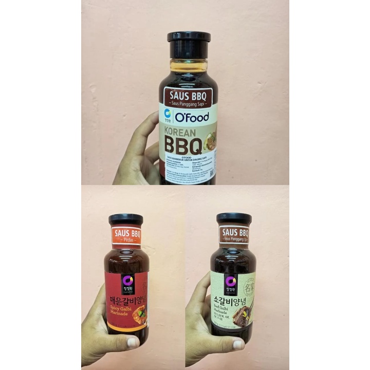 

[500gr] Chung Jung One BBQ Beef Galbi Marinade / Beef Bulgogi Marinade / Spicy Galbi Marinade