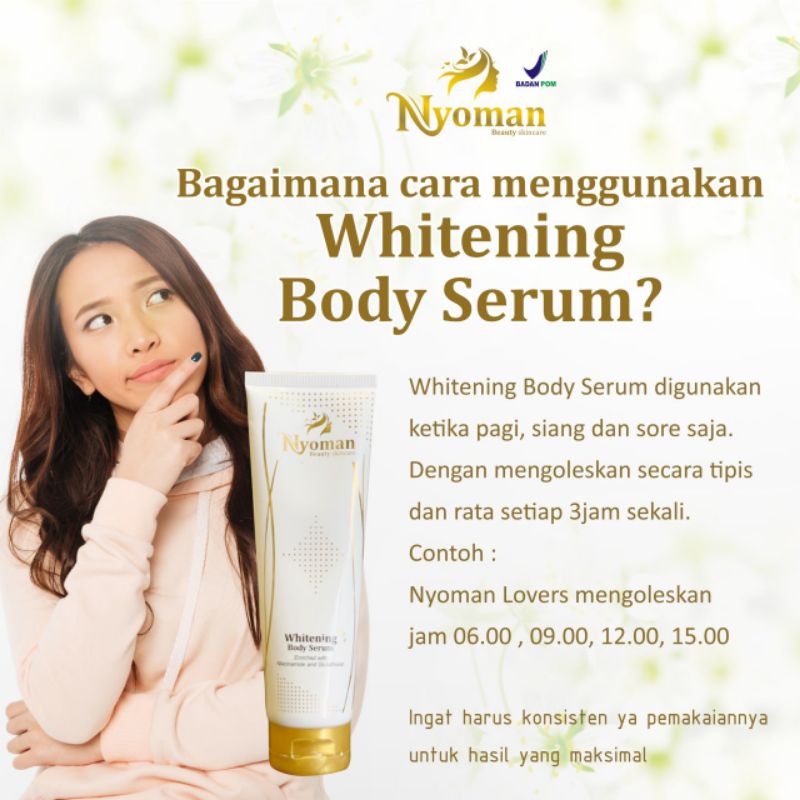 Whitening Body Serum Nyoman Beauty
