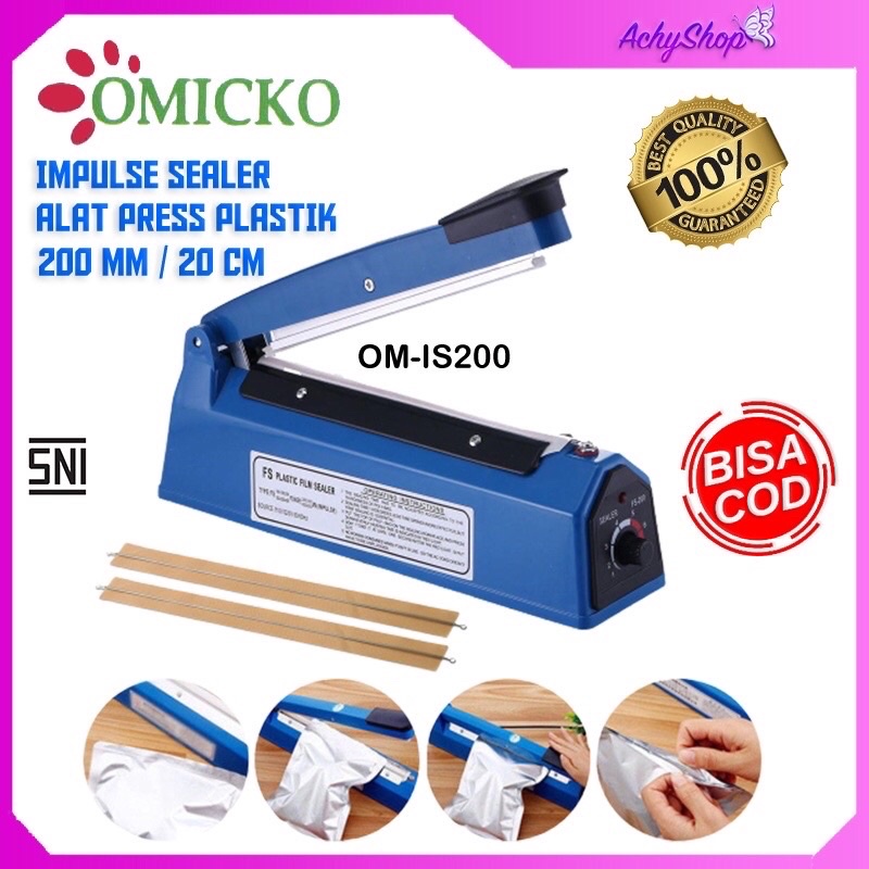 pres plastik makanan