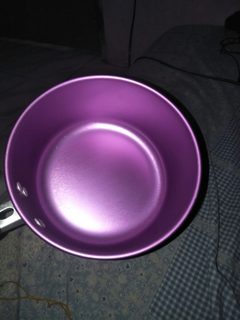 Maspion Panci New Primero Single Handle Tutup Kaca 16 Cm Ungu - Aluminium