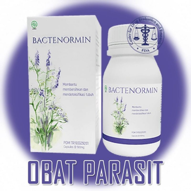 Bactenormin Asli 100% Original Obat Parasit Tubuh Asli Herbal Detocline