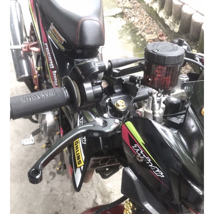 NEW Master Rem RCS98 full cnc Dudukan Spion Rcs 98 GP Beat Fi Vario 125 150 Scoopy Mio Nouvo Aerox Lexi Universal Honda Yamaha Murah Tabung Big