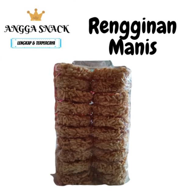 

Rengginan manis pack. camilan khas dan oleh oleh