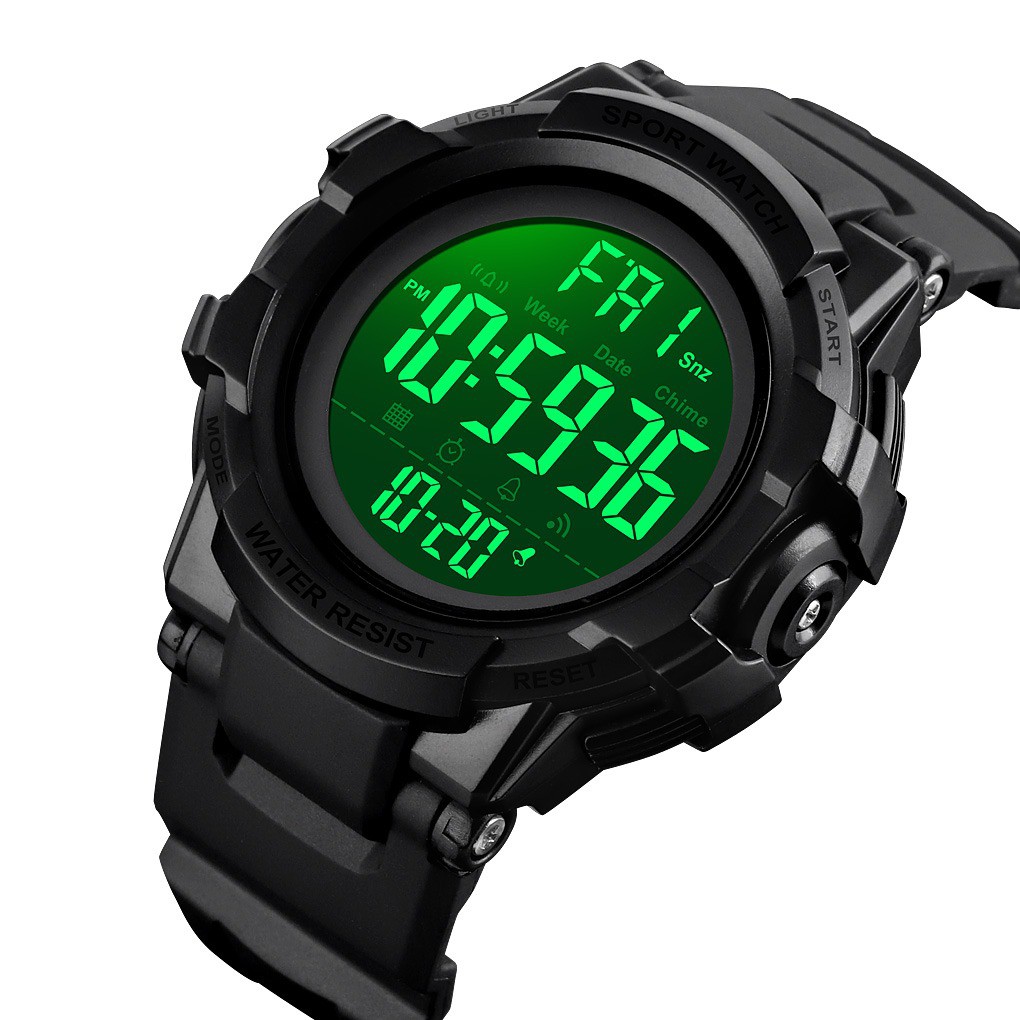 Jam Tangan Pria Original SKMEI 1568 Digital Sport Outdoor Waterproof 5 ATM