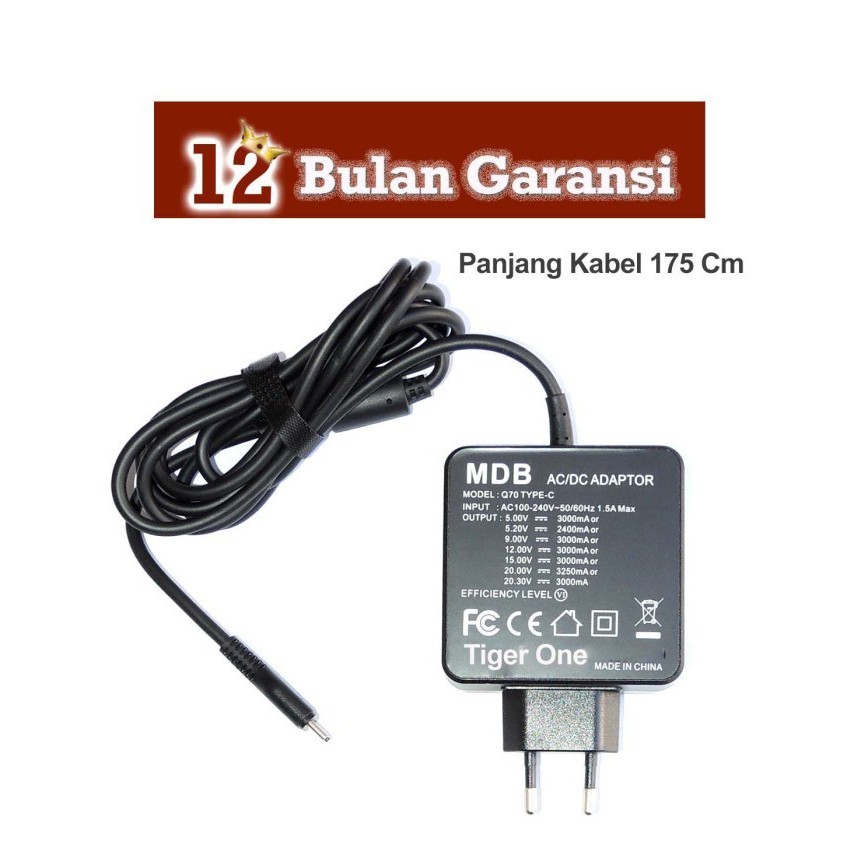 Charger Adaptor  
Cocok Untuk Dell Latitude 7410