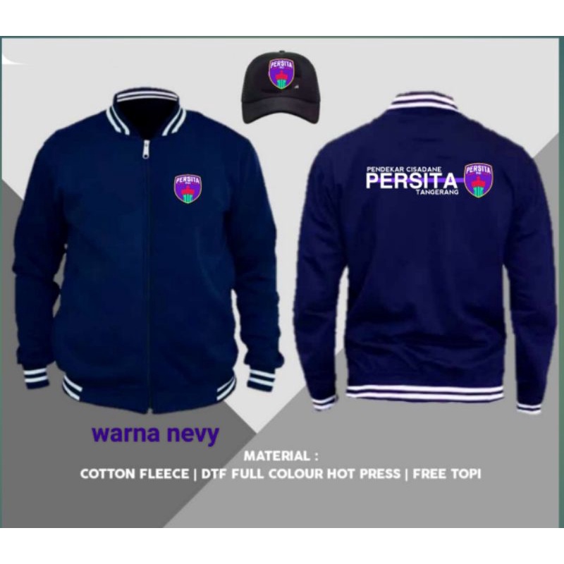 jaket bola PERSITA basebball versity jaket /gratis topi