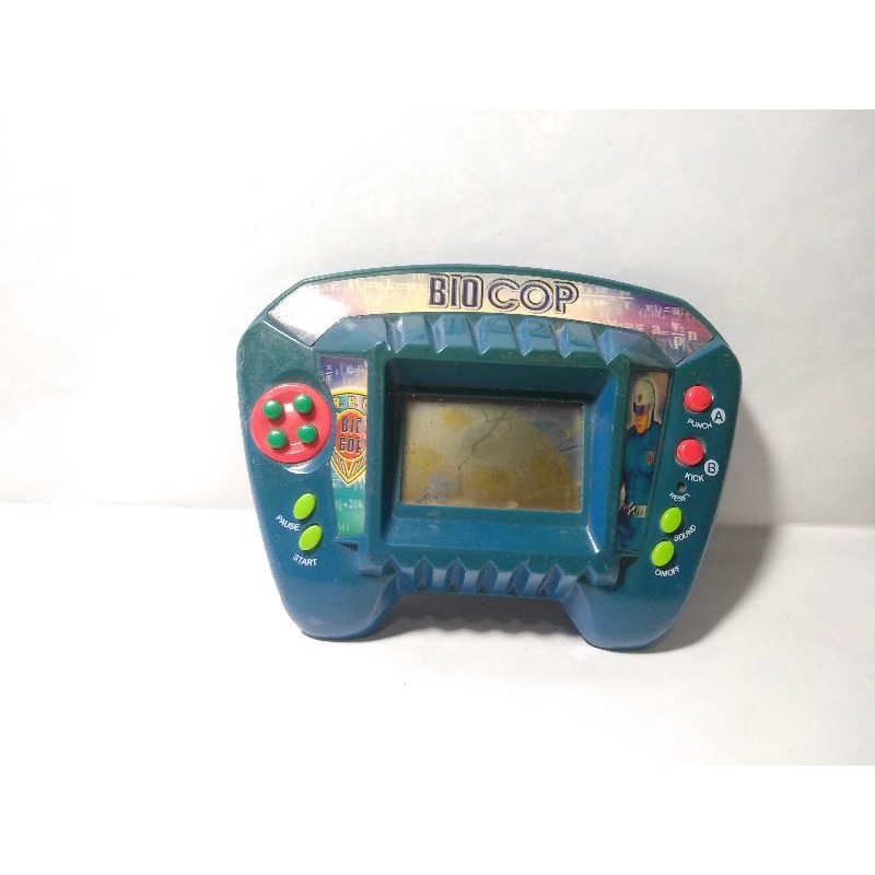 Game Watch Gimbot Gamebot Bio Cop Biocop Polisi Police Rare Jadul Retro Antik Klasik Vintage Langka