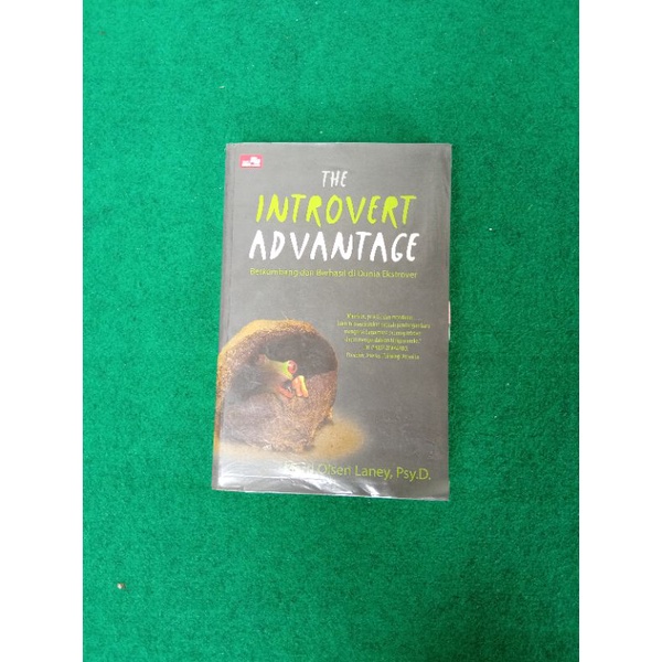 ORIGINAL Buku The Introvert Advantage: Berkembang dan Berhasil di Dunia Ekstrover - Marti Olsen Lane