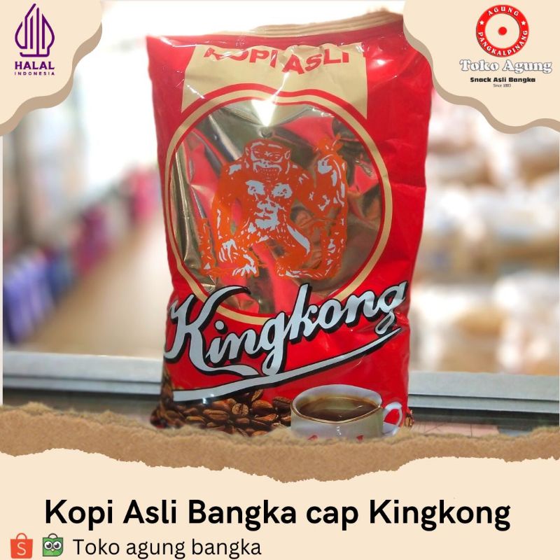 

Kopi Kingkong Asli Bangka 70g