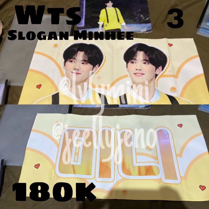 Slogan Minhee, X1, CRAVITY