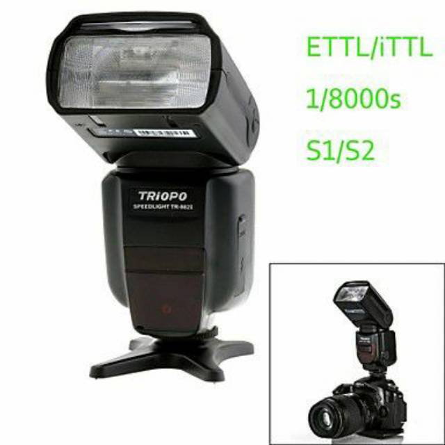 Flash HSS 1/8000s TRIOPO TR-982II Nikon with TTL Master/Slave